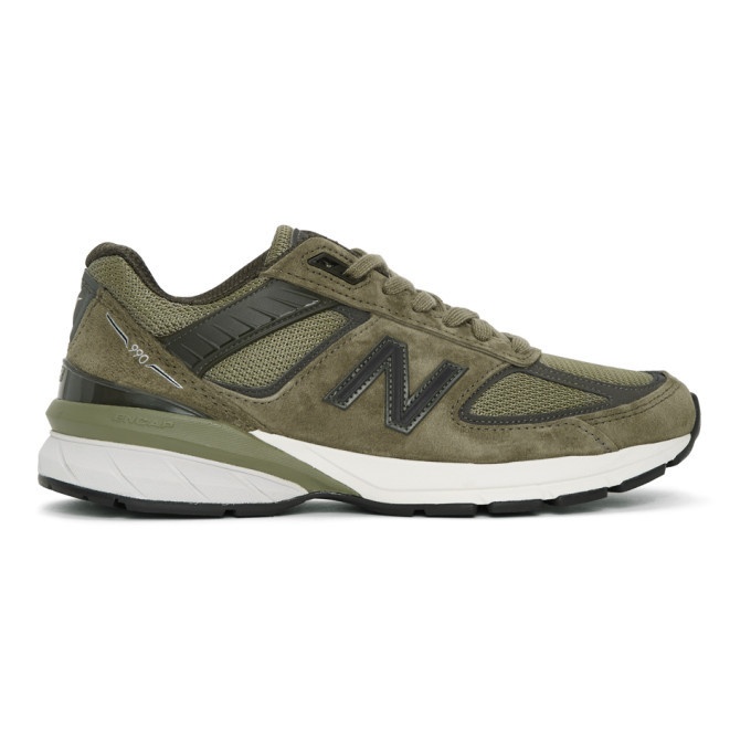 Photo: New Balance Green Made In US M990AE5 Sneakers
