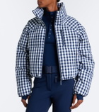 Cordova Cortina gingham ski jacket