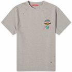 Members of the Rage Men's UFO Distressed T-Shirt in Heather Grey