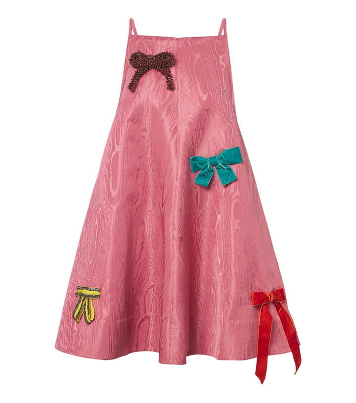 Photo: Alémais Valentina embellished moiré minidress