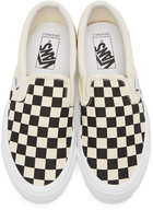 Vans Black & White OG Classic Slip-On Sneakers