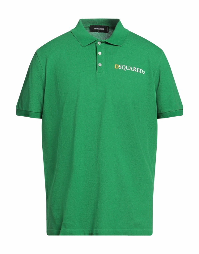 Photo: Dsquared2 Mens Polo shirt in Green