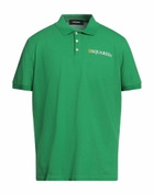 Dsquared2 Mens Polo shirt in Green