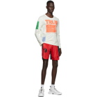 MCQ Off-White True Freedom Long Sleeve T-Shirt