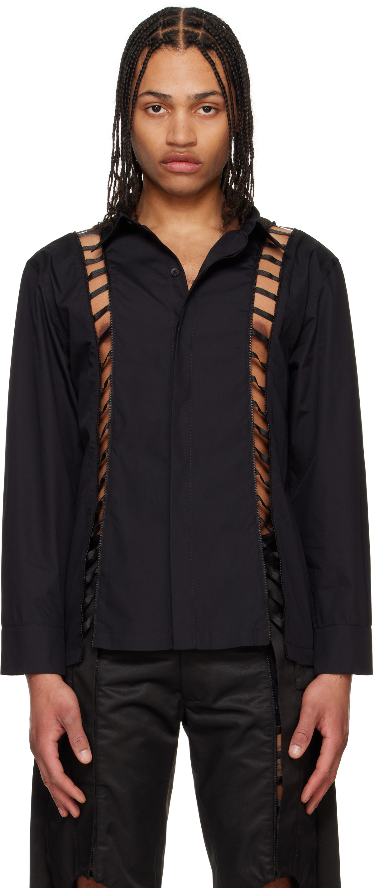 Olly Shinder Black Tab Shirt