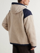 Canada Goose - Alberni Reversible Hooded Ripstop-Trimmed Wool-Blend Fleece Bomber Jacket - Neutrals