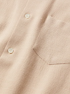 Séfr - Hampus Button-Down Collar Crepe Shirt - Neutrals