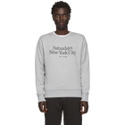 Saturdays NYC Grey Bowery Miller Standard Sweatshirt