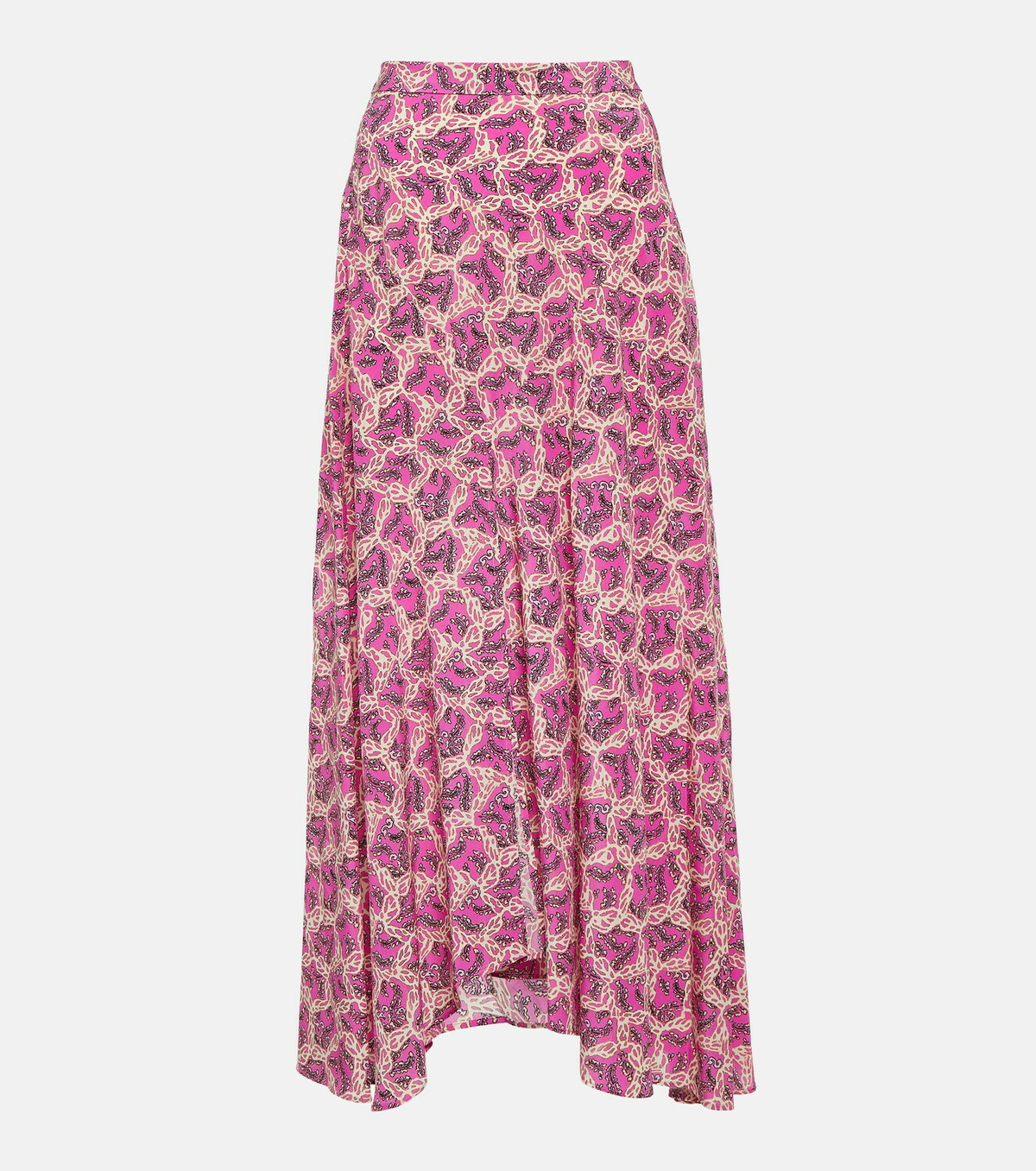 Isabel Marant Sakura floral silk-blend crêpe midi skirt Isabel Marant