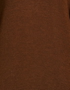 Manila Grace Womens Turtleneck in Brown