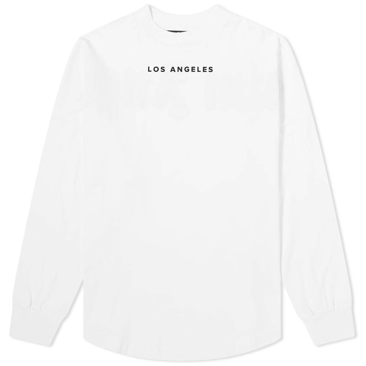 Photo: Palm Angels Long Sleeve La Sprayed Back Print Tee