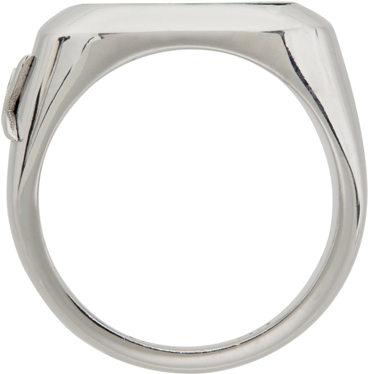 Photo: Hatton Labs SSENSE Exclusive Silver Playboy Edition Bunny Signet Ring