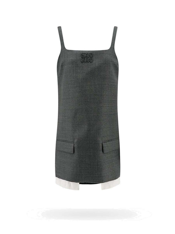 Photo: Miu Miu   Dress Grey   Womens