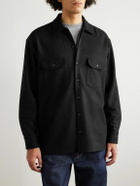 Ghiaia Cashmere - Wool Overshirt - Black