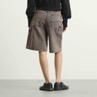 Dime Women's Denim Shorts in Premium Brown