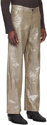 SC103 Brown Fossil Trousers