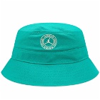 Air Jordan x Union Bucket Hat in Kinetic Green/Coconut Milk