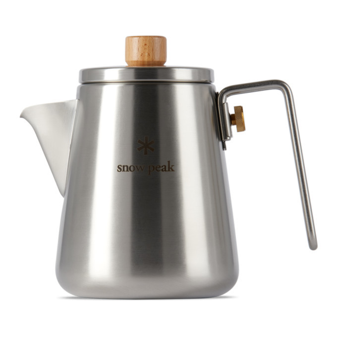 Snow Peak Silver Field Barista Kettle, 1 L