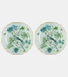 Aquazzura Casa Secret Garden set of 2 dinner plates