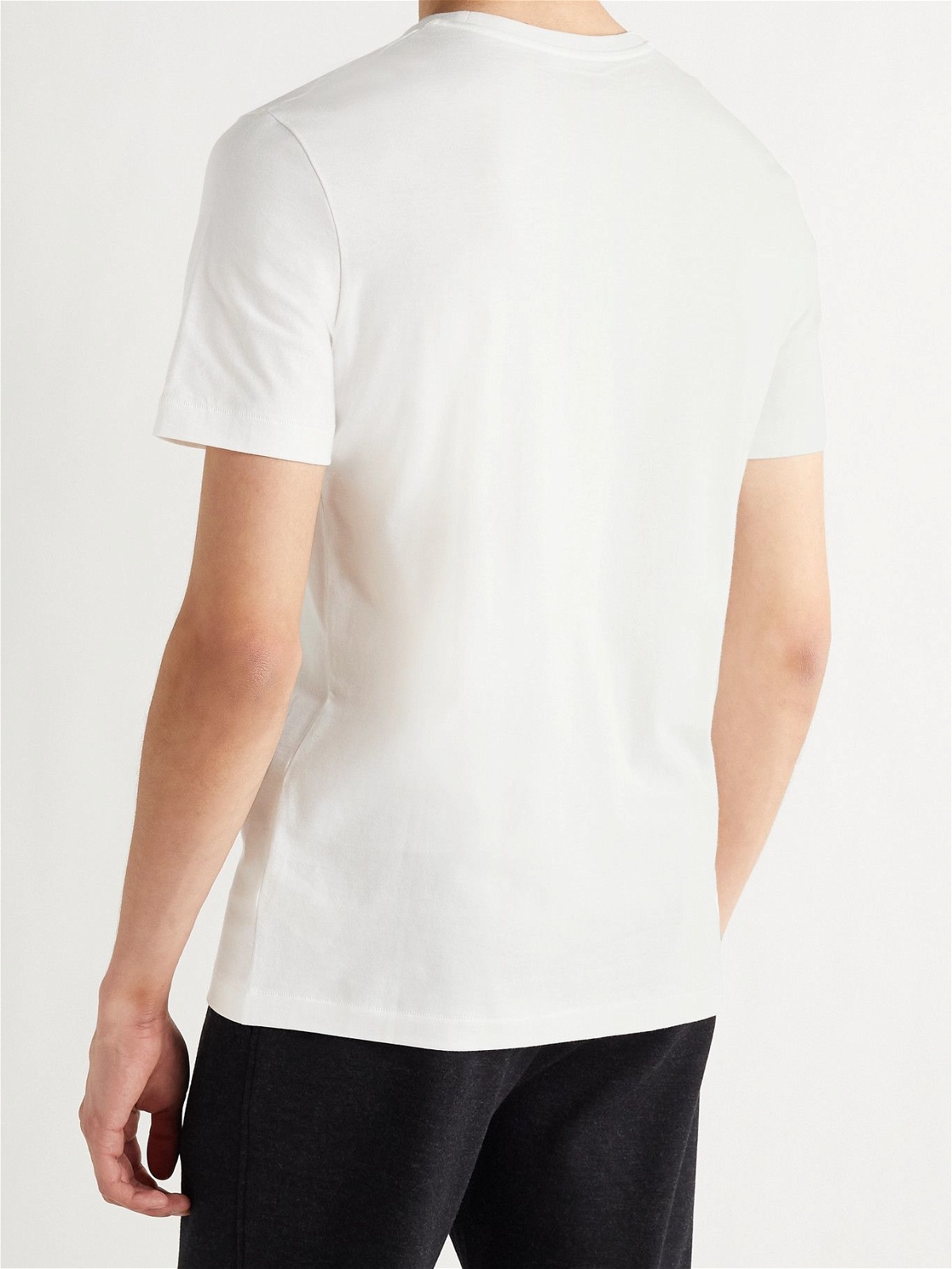 THE ROW - Luke Cotton-Jersey T-Shirt - White The Row
