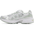 ASICS White & Green Gel-1130 Sneakers