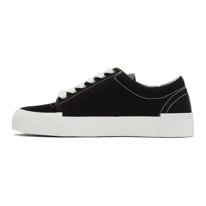 Valentino Black and White Tricks Low-Top Sneakers Valentino