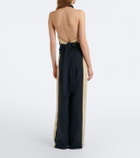 SIR Sona silk wide-leg pants