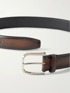 Berluti - Venezia Leather Belt - Brown