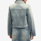 Kenzo Paris Women's Kenzo Denim Trucker Jacket in Stone/Dirty Blue Denim