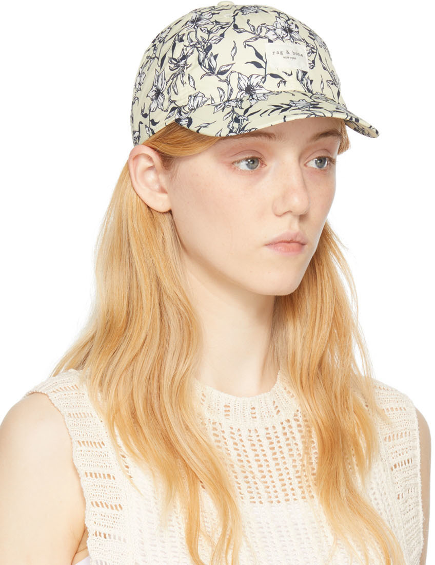 rag & bone Yellow Addison Baseball Cap Rag and Bone display picture 2