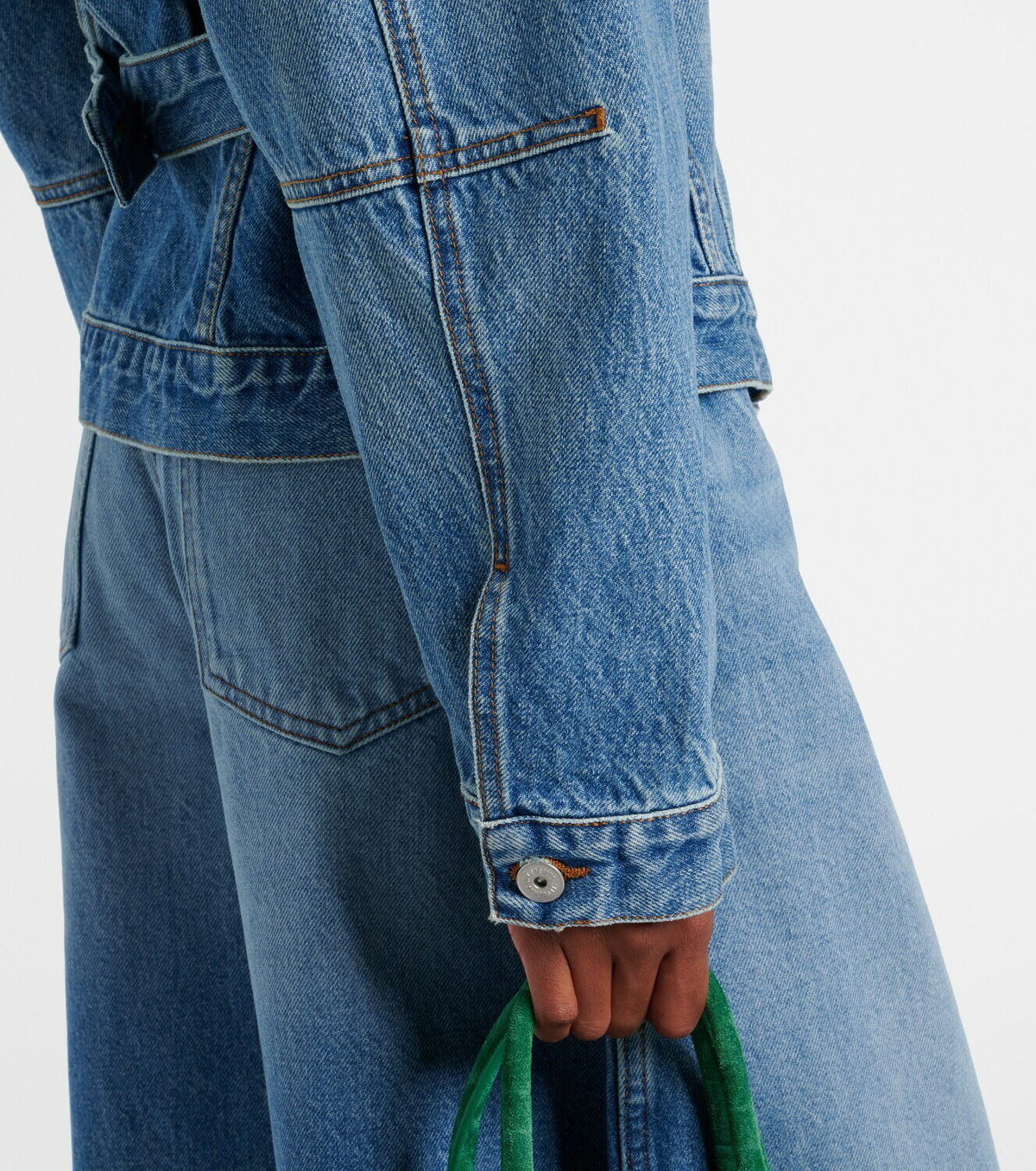 Jacquemus Cropped denim jacket