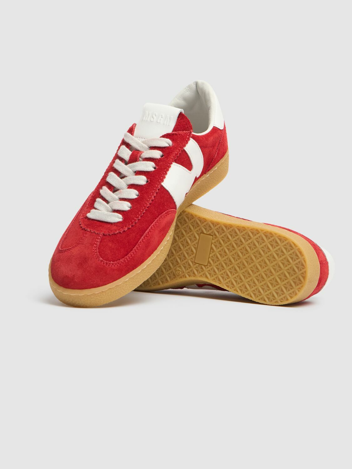 【送料&関税込】MSGM retro Sneaker MSGM Retro Trainer Suede Sneakers MSGM