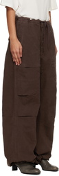 Entire Studios Brown Barren Cargo Pants