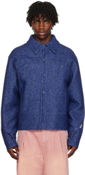 ADER error Blue Paneled Jacket