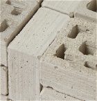 Mini Materials - Set of 24 1:12 Model Breeze Blocks - Gray