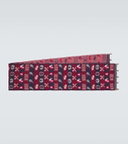 Bode Sporting alpaca jacquard scarf