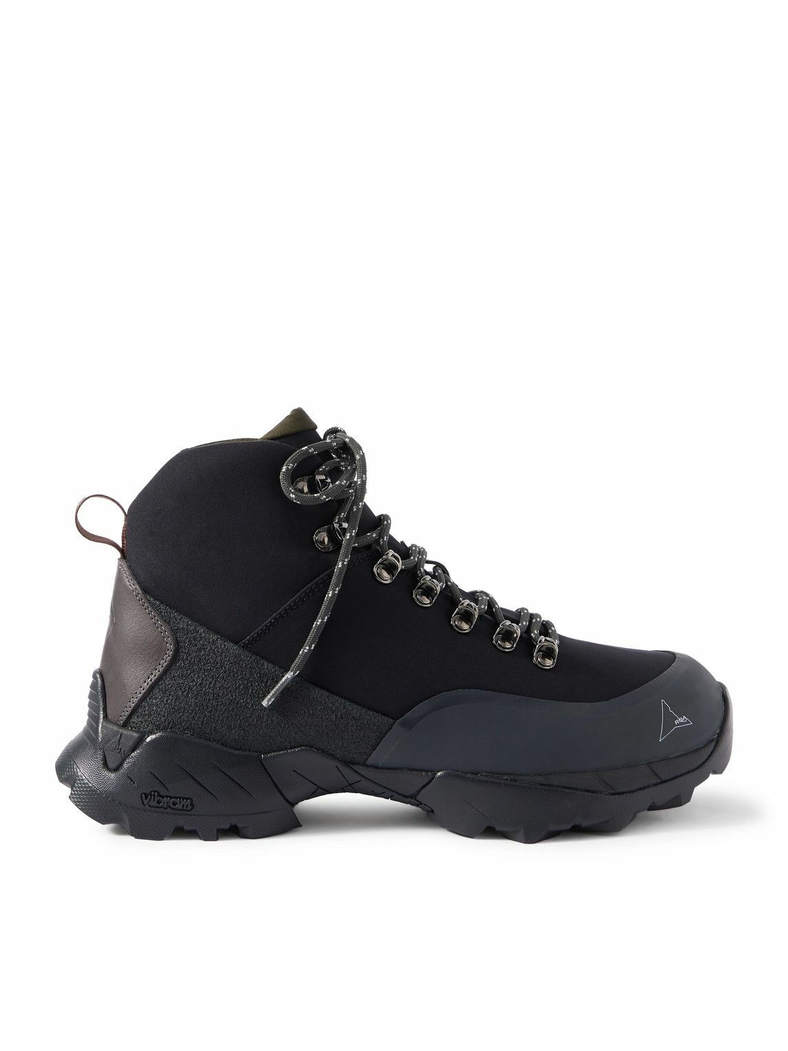 Loro Piana - ROA Andreas Rubber-Trimmed Shell Desert Boots - Blue