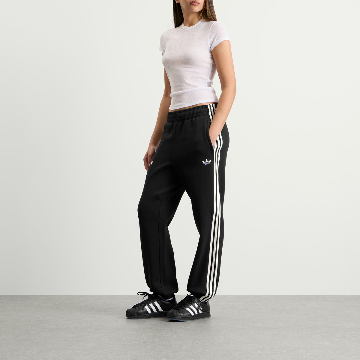Adidas x Drama Call Track Pant in Black