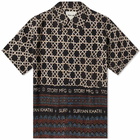 Story mfg. Men's Shore Vacation Shirt in Dark Arabesque