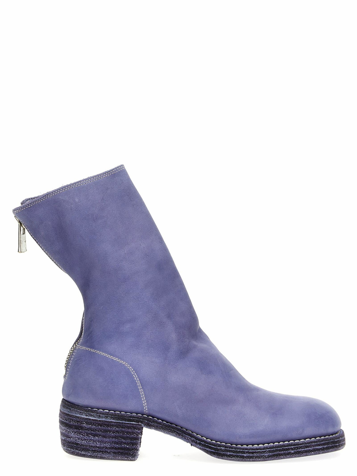 ミドルブーツ GUIDI Women Boots 310CO99T Purple Guidi Purple Leather Boots | Garmentory