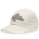 The National Skateboard Co. Classic Text 6 Panel Cap