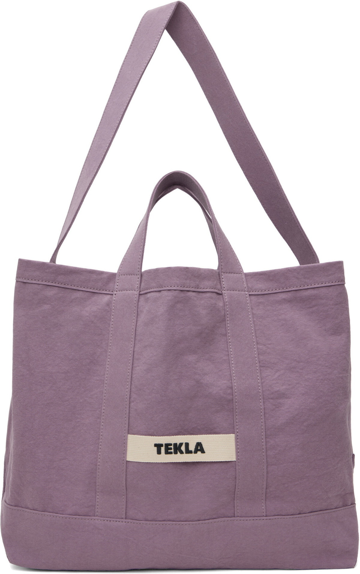 Tekla Purple Beach Tote