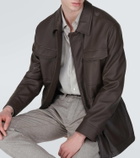 Brioni Leather jacket