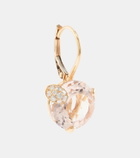Bucherer Fine Jewellery Peekaboo 18kt rose gold earrings with morganites and diamonds