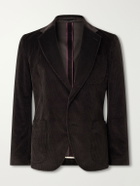 Paul Smith - Cotton-Blend Corduroy Suit Jacket - Brown