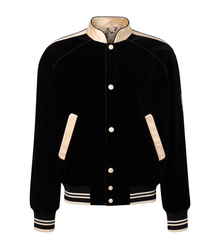 Photo: Valentino Cotton bomber jacket