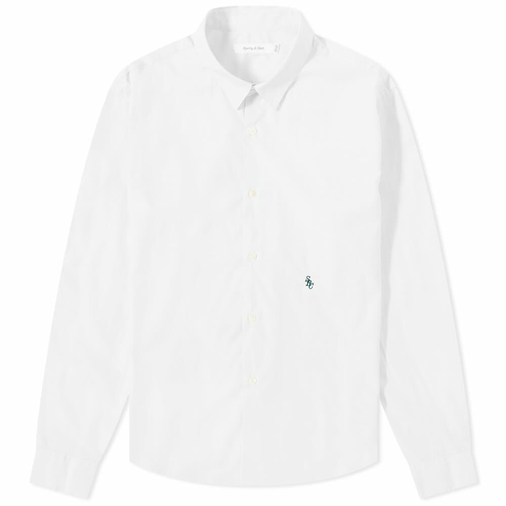 Photo: Sporty & Rich Charlie Shirt in White