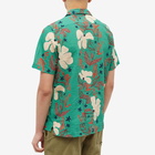 Paul Smith Men's Sea and Shells Vacation Shirt in Green