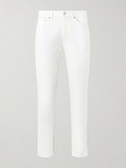 Peter Millar - Signature Straight-Leg Cotton-Blend Sateen Trousers - Neutrals
