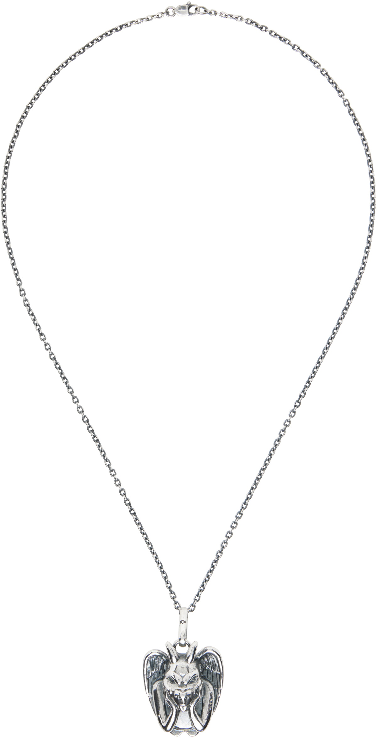 YOHJI YAMAMOTO Gargoyle Pendant Necklace
